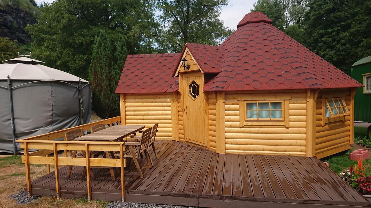 Готель Camping Du Plan Incline Henridorff Екстер'єр фото